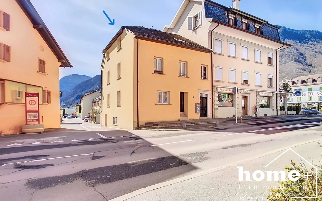 Vouvry – Immeuble locatif de 3 appartements