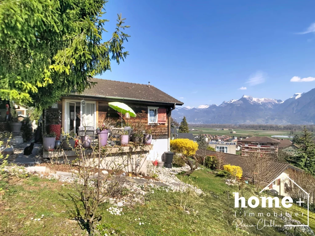 Magnifique chalet individuel au calme avec vue dégagée