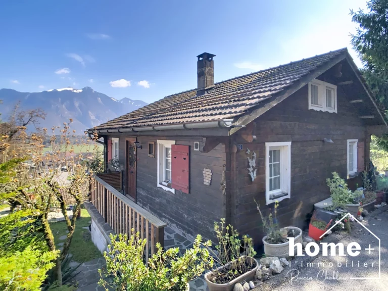 Magnifique chalet individuel au calme avec vue dégagée