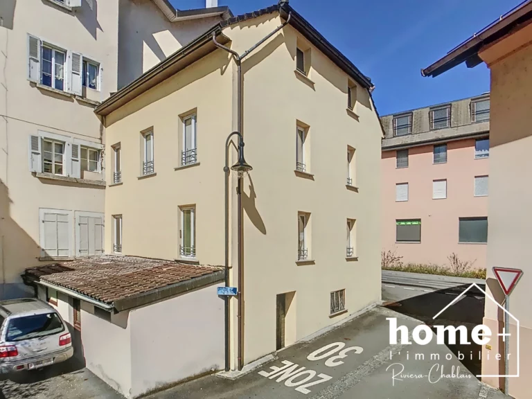 Vouvry – Immeuble locatif de 3 appartements