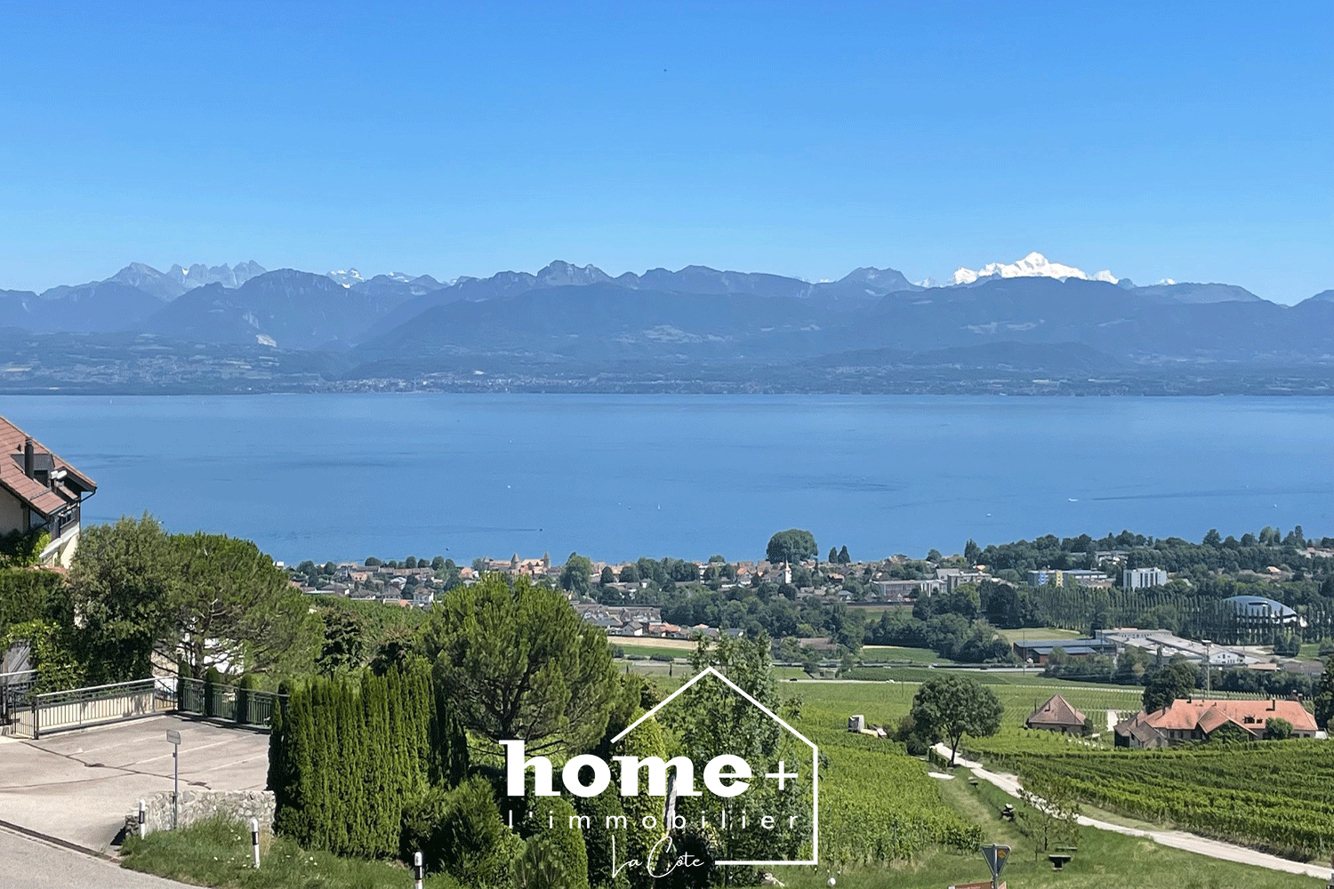 Duplex de standing avec vue sur le Lac et les Alpes