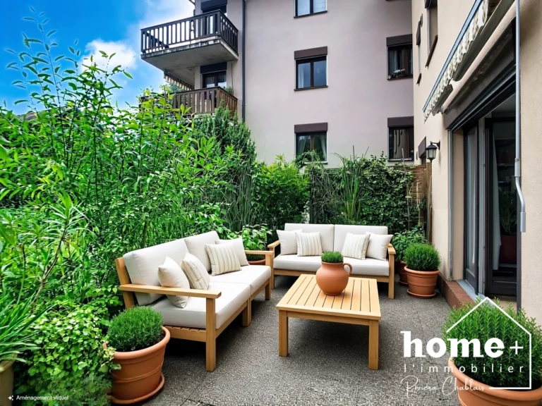 Tavel – Appartement de 2,5 pièces en rez-de-jardin avec grande terrasse et potager