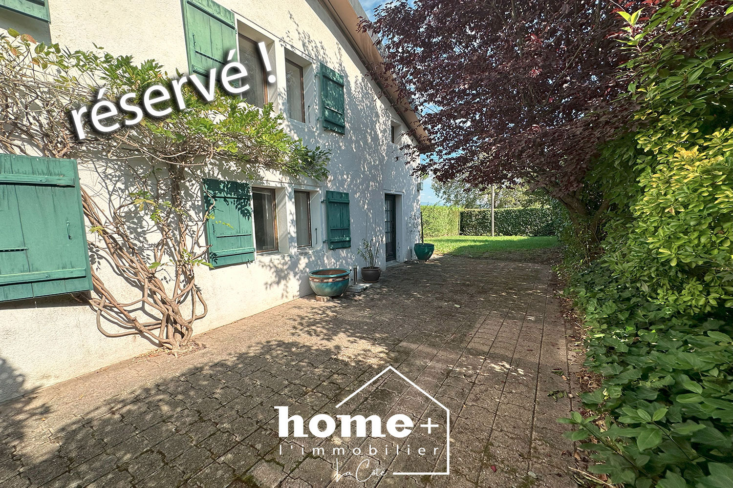 Appartement de 3 pièces en duplex avec jardin