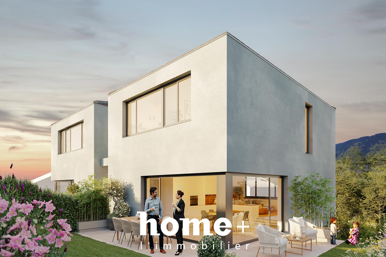 Superbe villa neuve de 185 m2 habitables conçue selon l’aspect du développement durable
